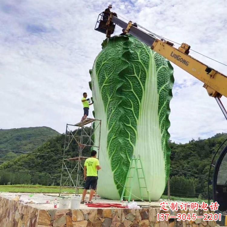 济宁白菜石雕凳给您的景观增添一份精致