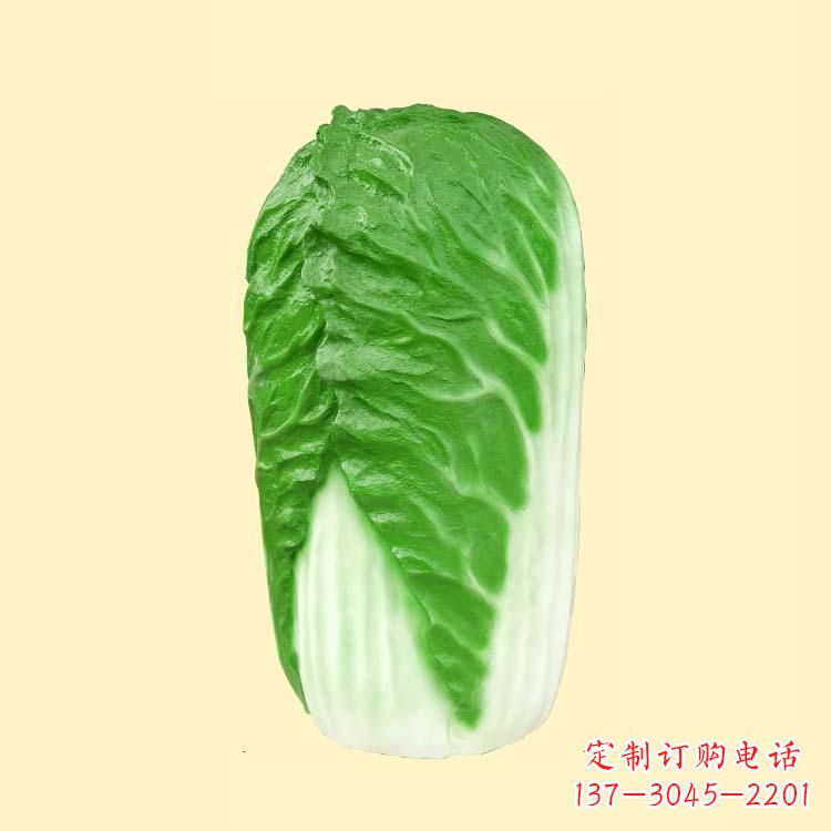 济宁玻璃钢白菜雕塑