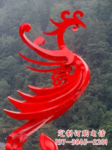 济宁不锈钢凤凰雕塑一次精美的艺术体验