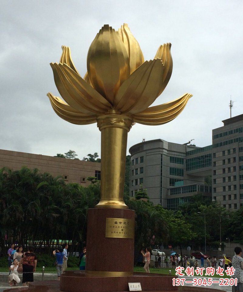 济宁不锈钢莲花雕塑——美丽的艺术见证