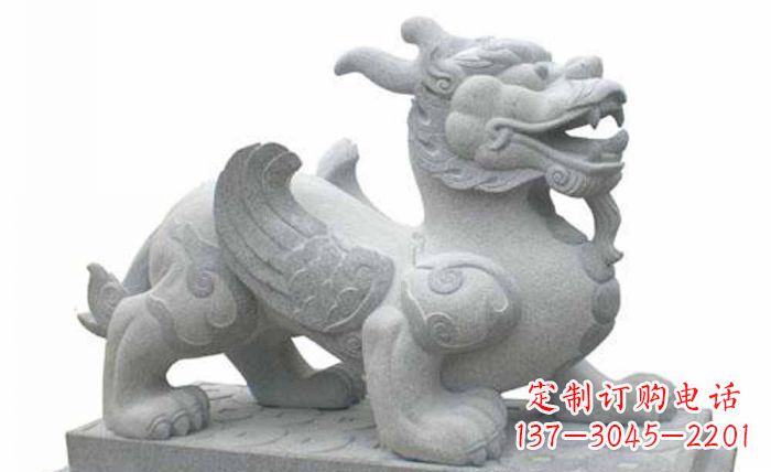 济宁仿古貔貅古代神兽石雕