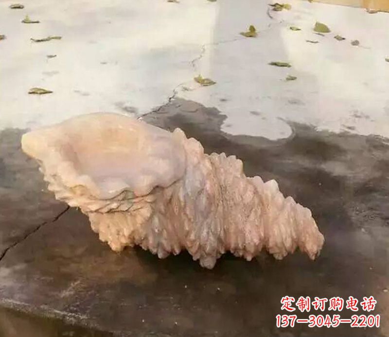 济宁仿真海螺石雕