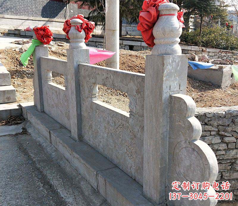 济宁公园定制石栏板雕塑