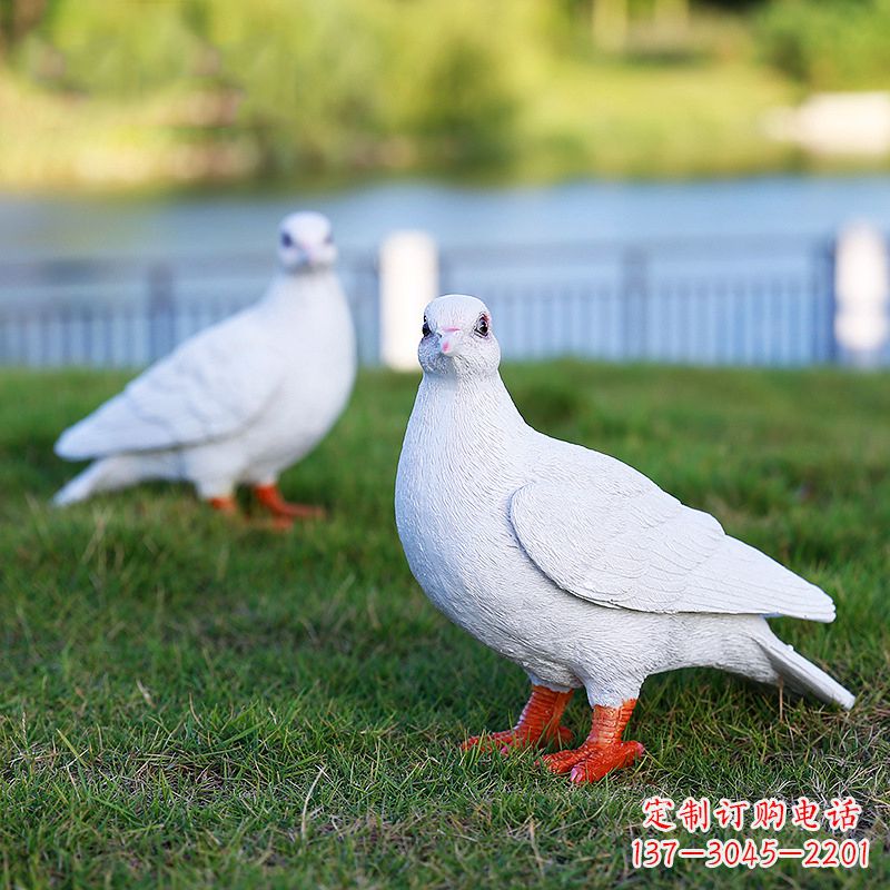 济宁和平鸽与少女雕塑