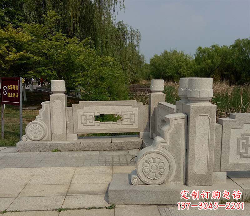 济宁大理石栏板石雕,精美绝伦