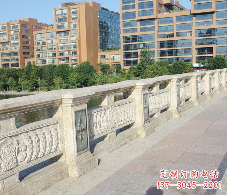 济宁高雅大气的大理石栏板石雕