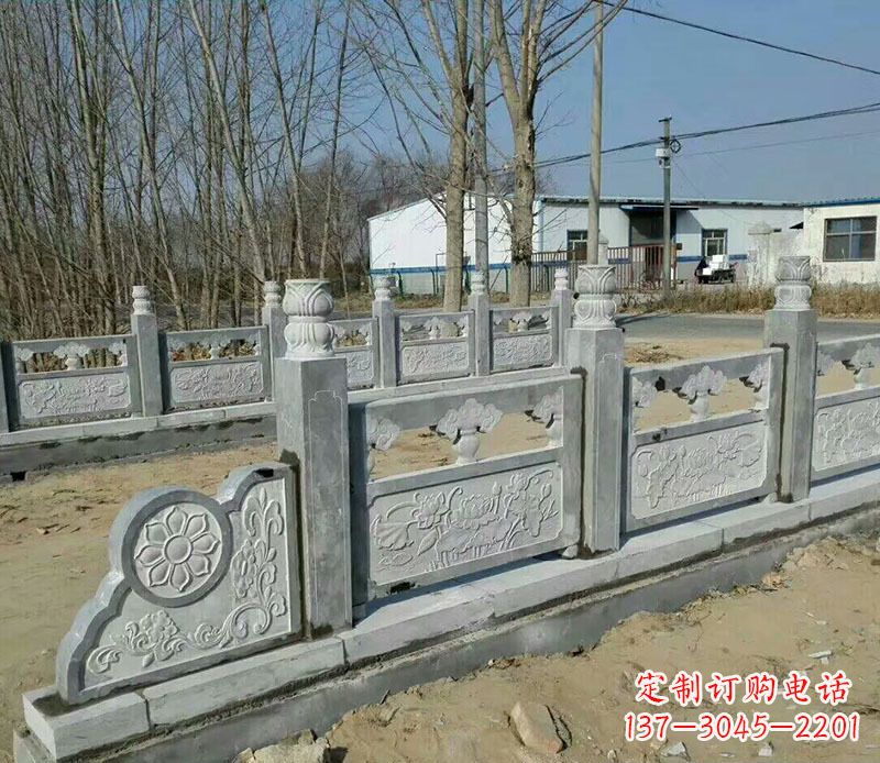 济宁豪华大理石栏板石雕