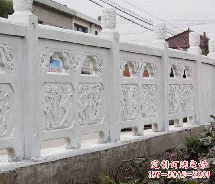 济宁优雅大理石栏板雕塑
