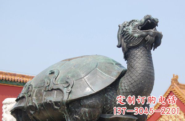 济宁青铜龙龟寺庙神兽铜雕