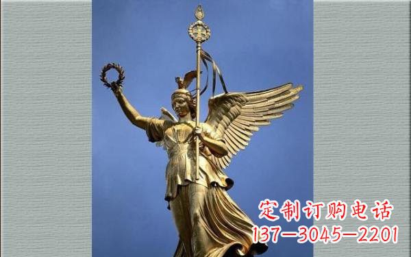 济宁胜利女神铜雕