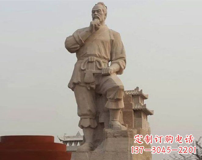 济宁重拾古代风采，中领雕塑打造高贵的鲁班雕塑