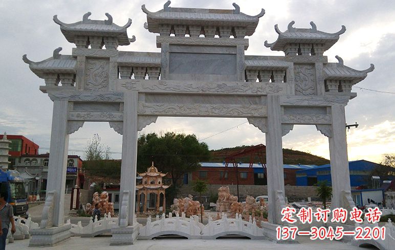 济宁石牌坊雕刻