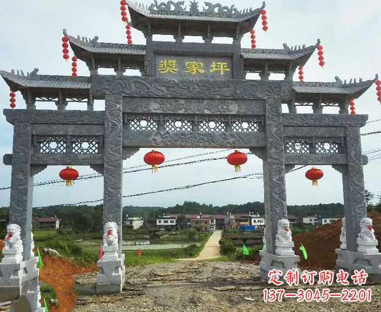 济宁石牌坊石雕