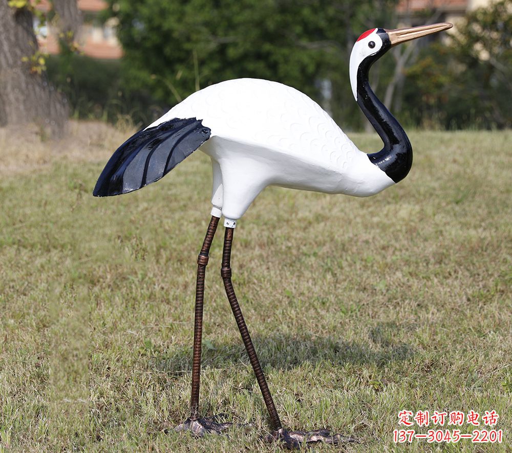 济宁庭院仙鹤雕塑