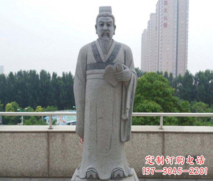 济宁先秦法家代表人物商鞅石雕