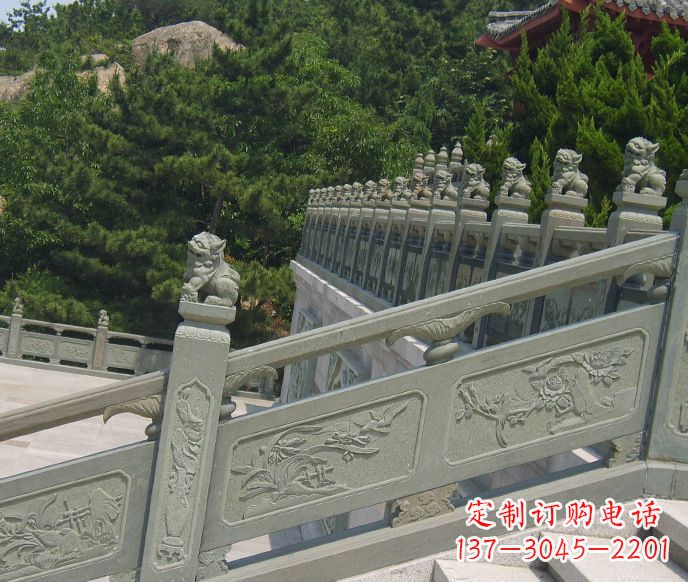 济宁园林仿古石栏板景观石雕 (4)