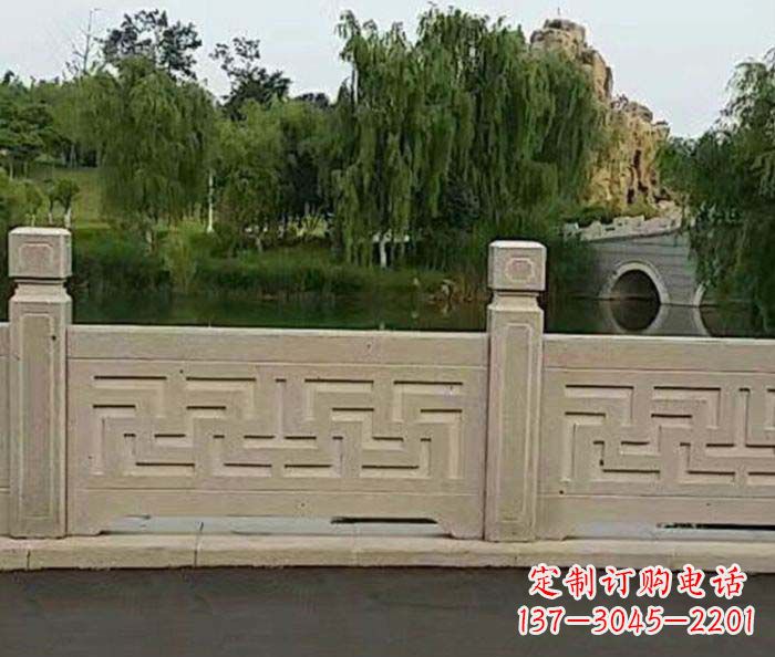 济宁园林景观大理石栏板石雕 (4)
